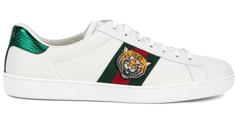 scarpe gucci tigre replica|gucci ace sneakers.